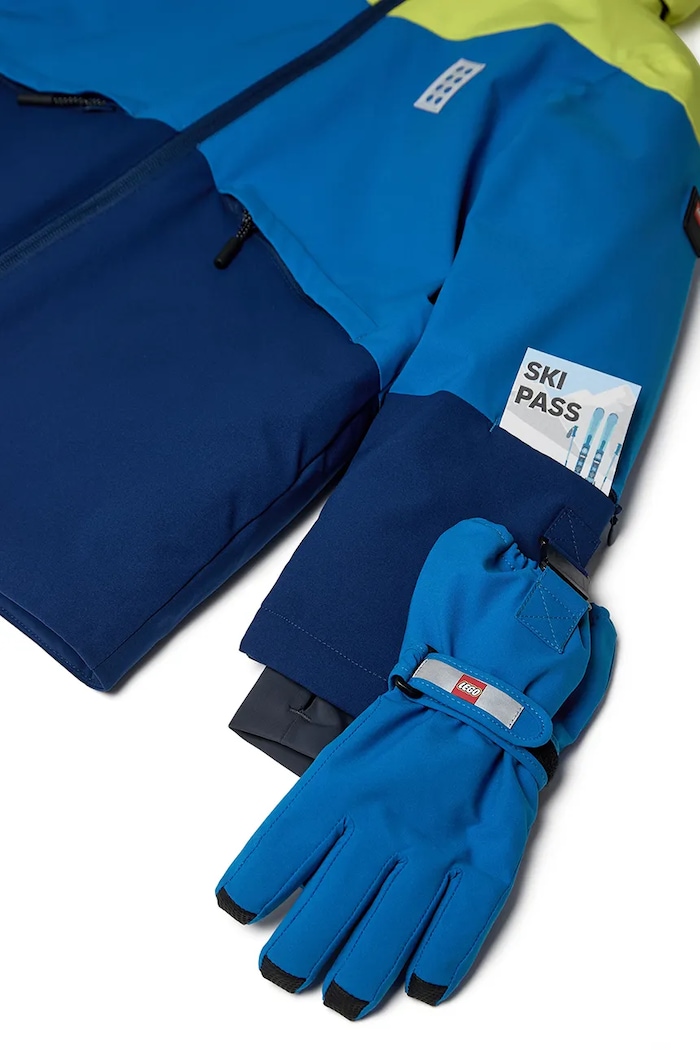 Kurtka narciarska Lego niebieski 11010544