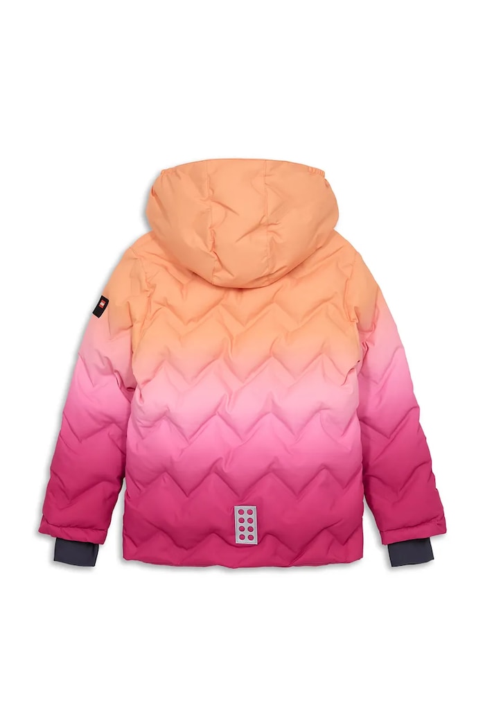 CHLAPEC Dětská lyžařská bunda Lego 11010598 růžová