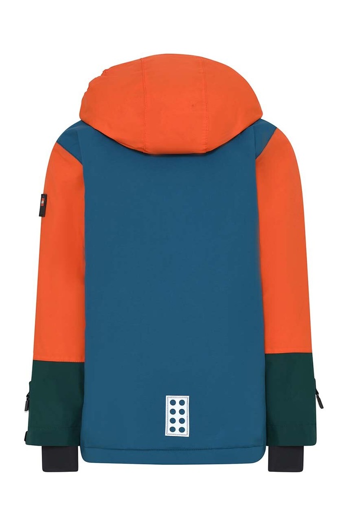 CHLAPEC Dětská lyžařská bunda Lego 11010755 oranžová