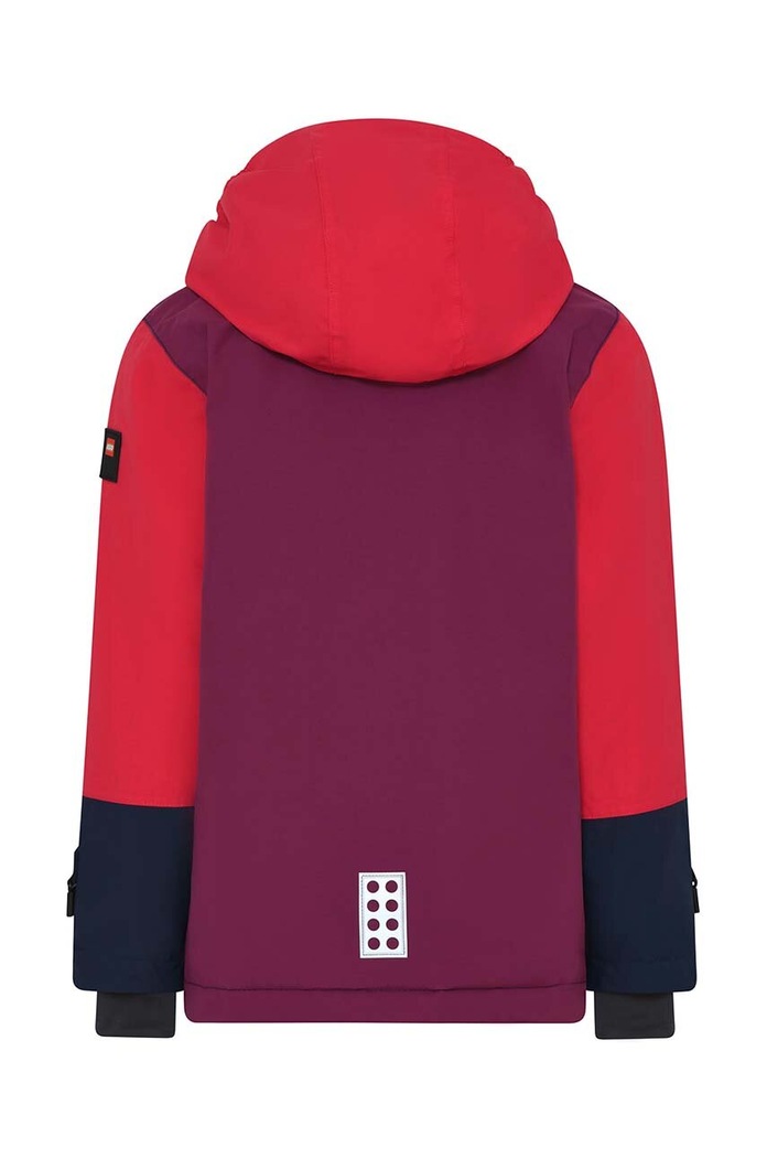 Dětská lyžařská bunda Lego 11010755 červená AW23