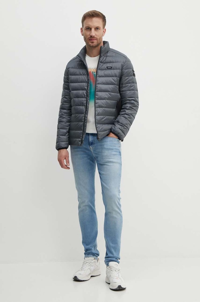 Bunda Calvin Klein K10K108291 sivá AW24