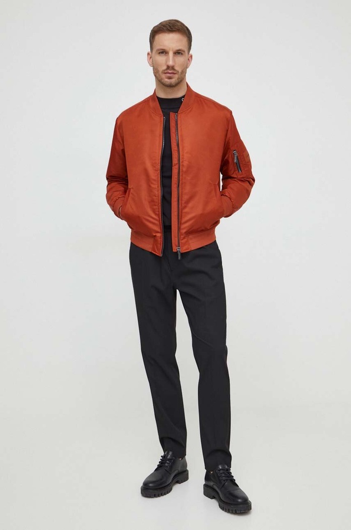 Bunda Calvin Klein K10K109907 hnedá AW24