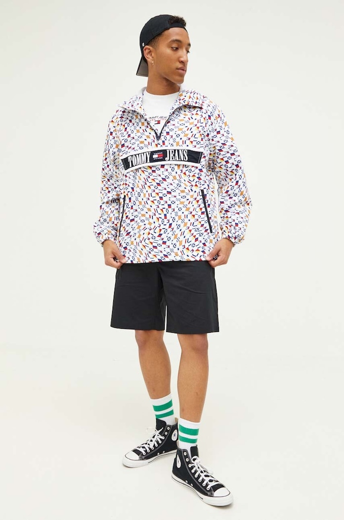 Яке Tommy Jeans уголемена многоцветен DM0DM16626