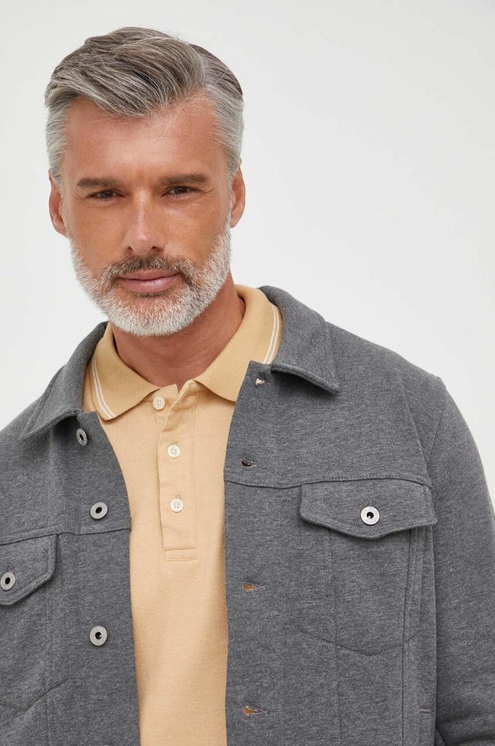 Pepe Jeans rövid kabát Bryson szürke PM402802.933