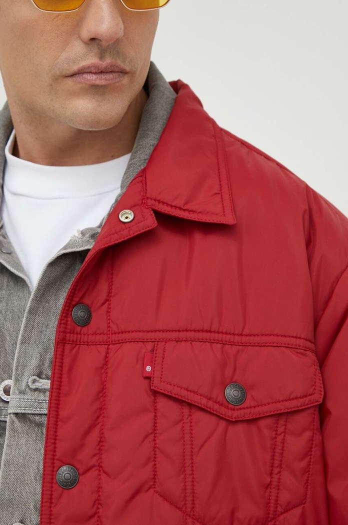 Levi's rövid kabát A6086.0003 piros