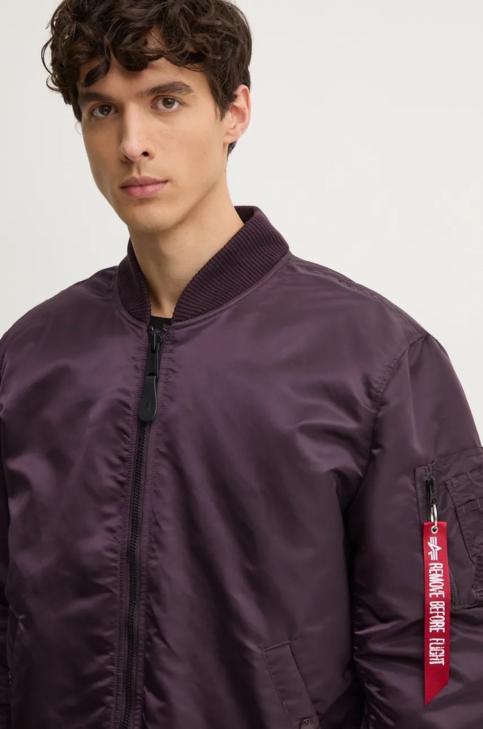 Alpha Industries kurtka bomber MA-1 ZH Back EMB 138105