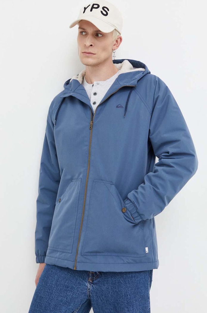 Quiksilver geaca cu captuseala albastru EQYJK03980