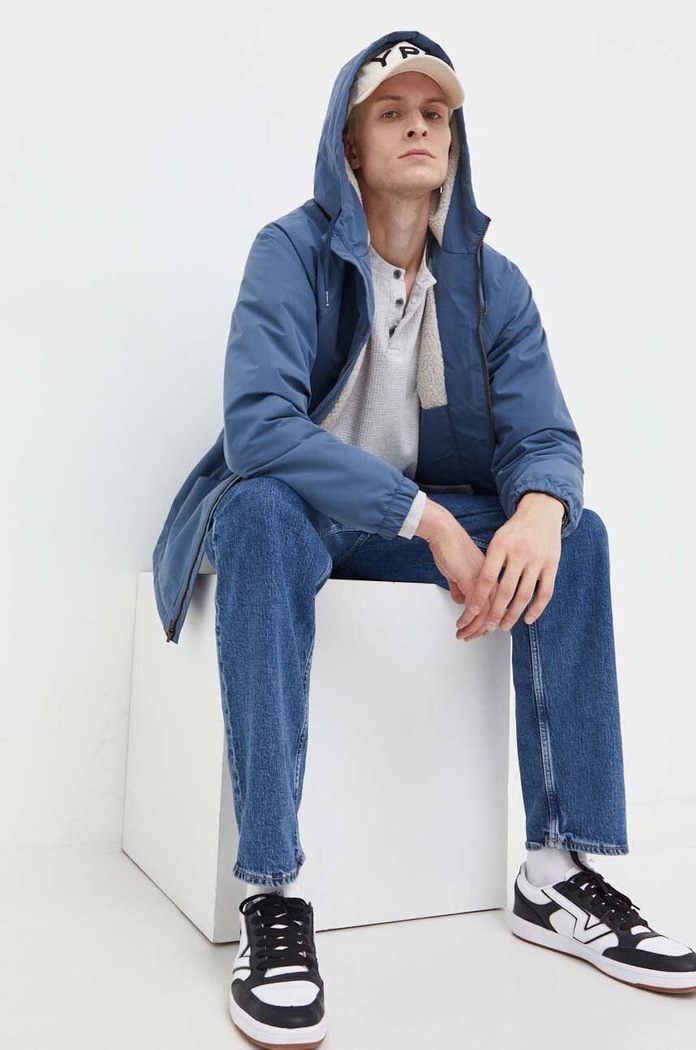 Quiksilver geaca EQYJK03980 albastru AW23
