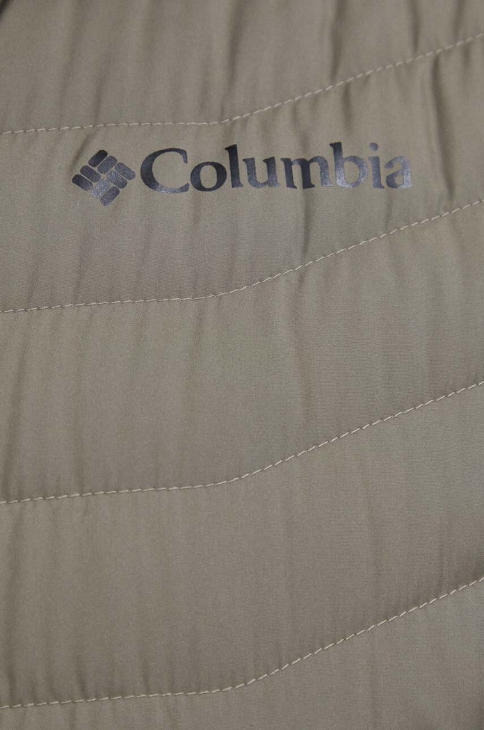 Μπουφάν με επένδυση από πούπουλα Columbia 2050745 πράσινο