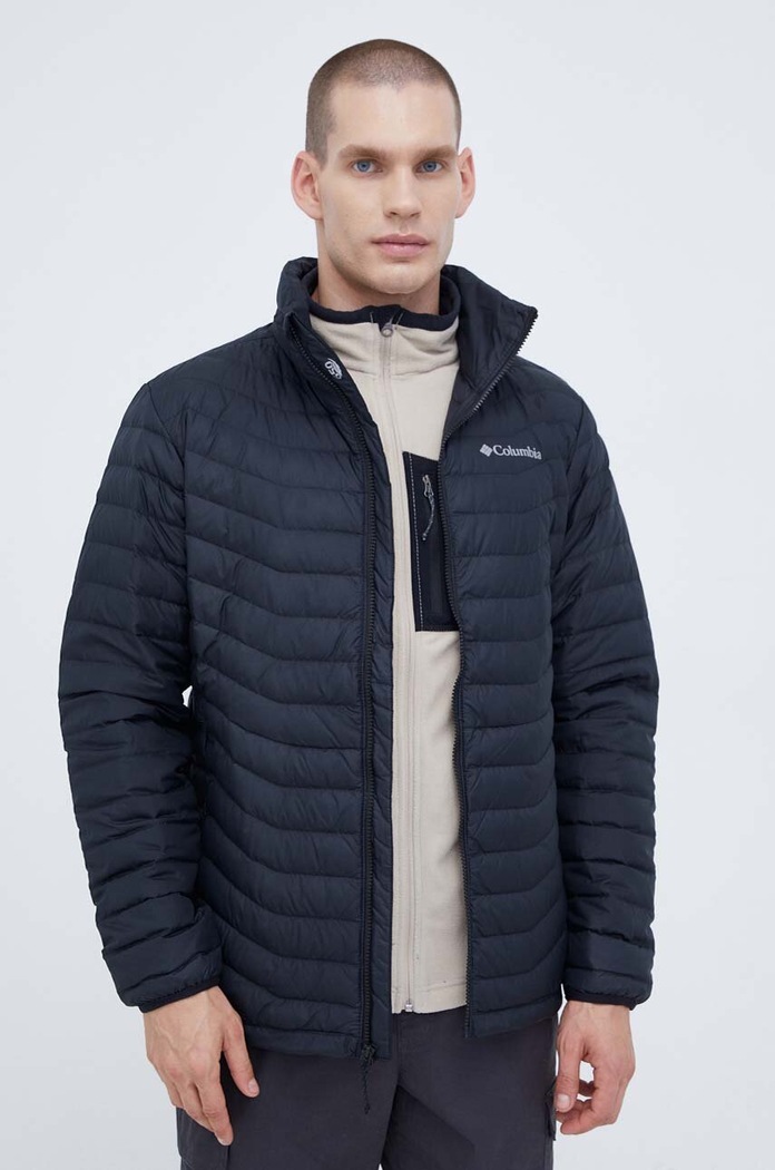 Columbia kurtka puchowa bez kaptura czarny 2050745