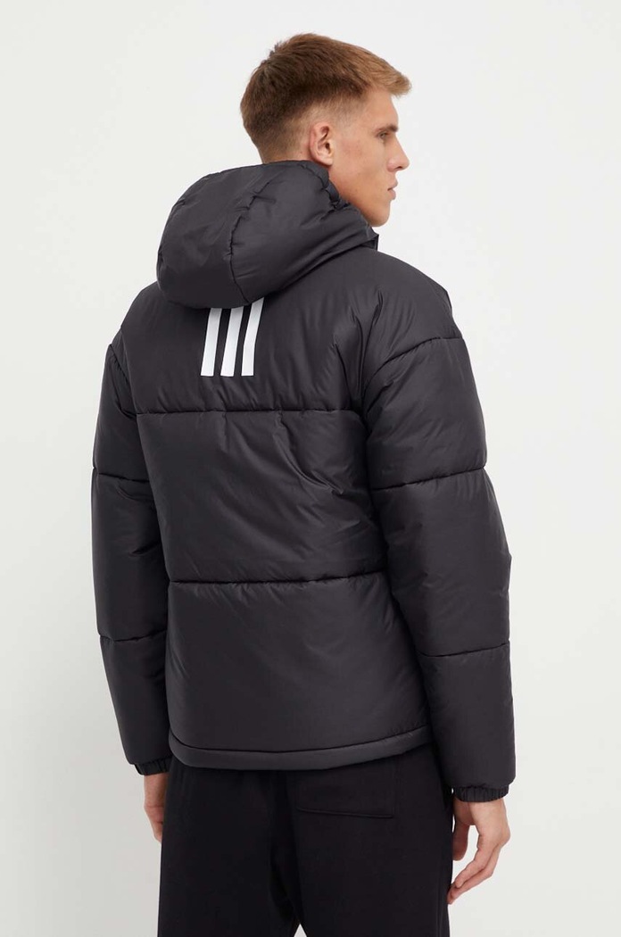 Ρούχα Μπουφάν adidas IK0521 μαύρο