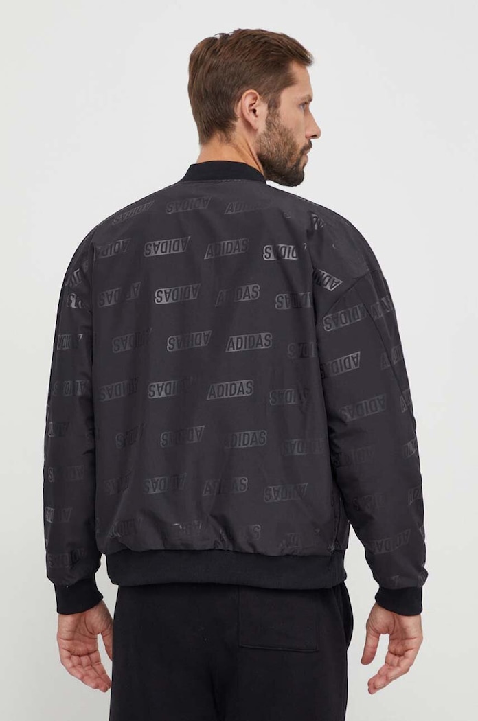 adidas kurtka bomber dwustronna IJ6424 czarny