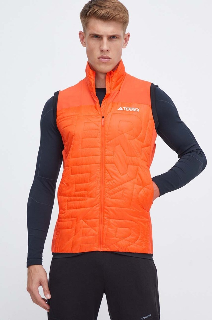 adidas TERREX bezrękawnik sportowy Varil bez kaptura pomarańczowy IB4171