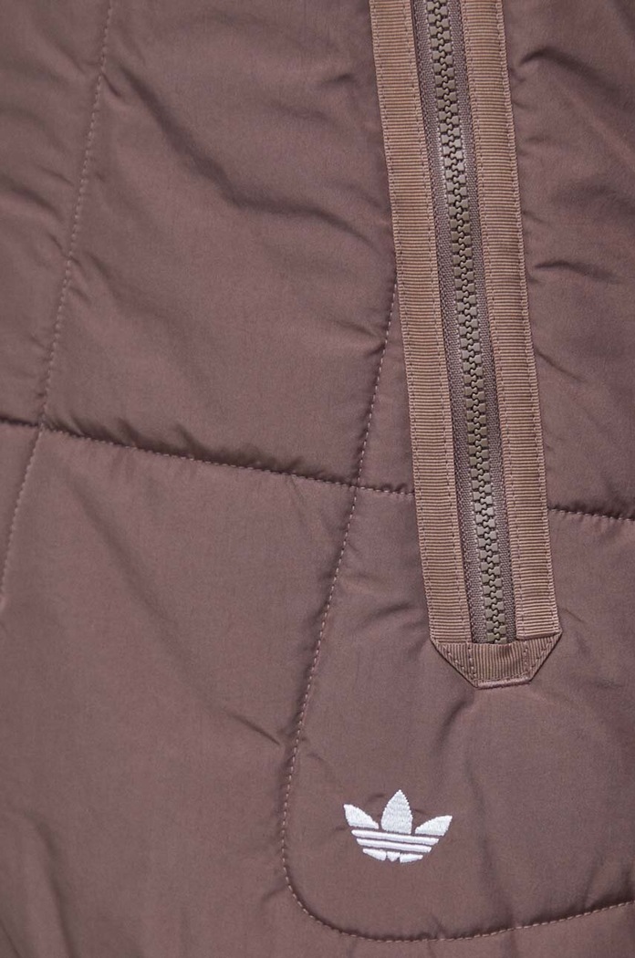 Μπουφάν adidas Originals HZ0697 καφέ