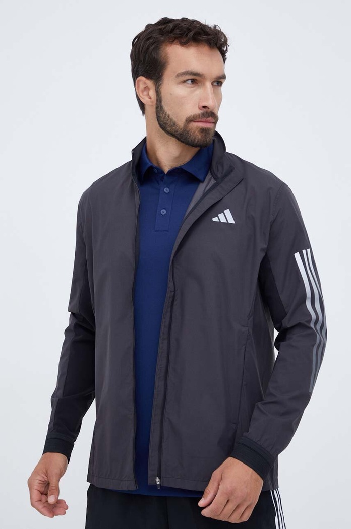 adidas Performance kabát futáshoz Run Icon nem bélelt fekete HZ4455