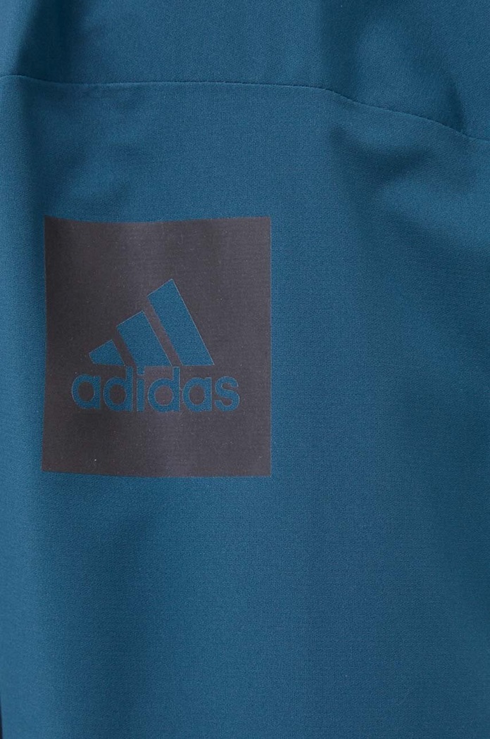 Μπουφάν adidas HZ5701 τιρκουάζ