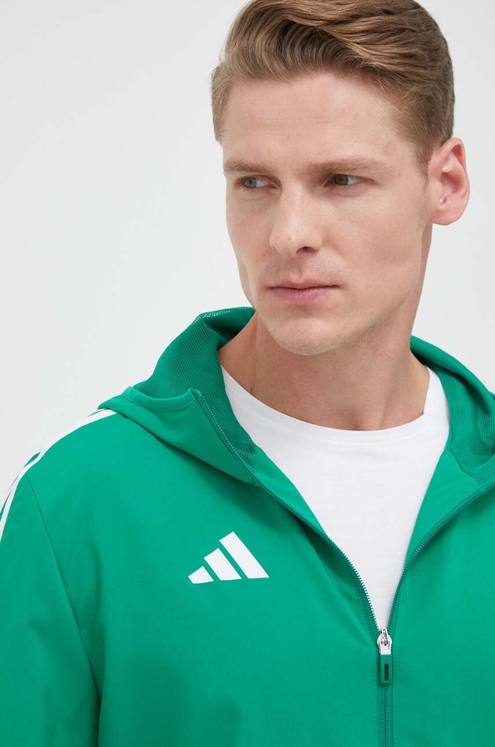 adidas Performance jacheta de antrenament Tiro 23 IA1620 verde