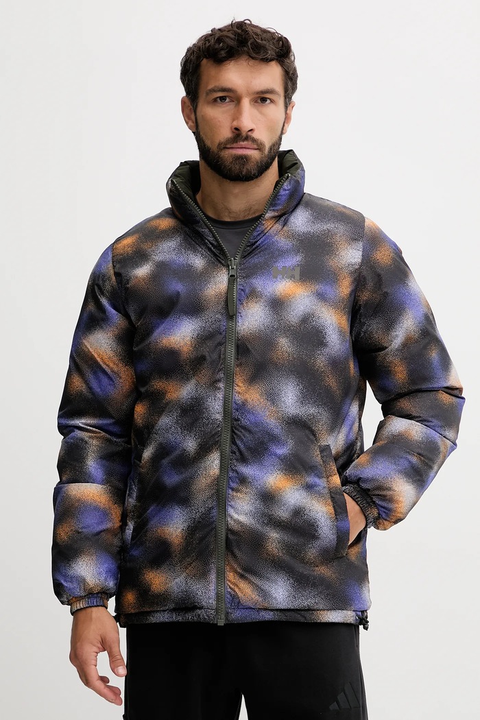 Obojstranná bunda Helly Hansen YU 23 REVERSIBLE PUFFER zelená 54060