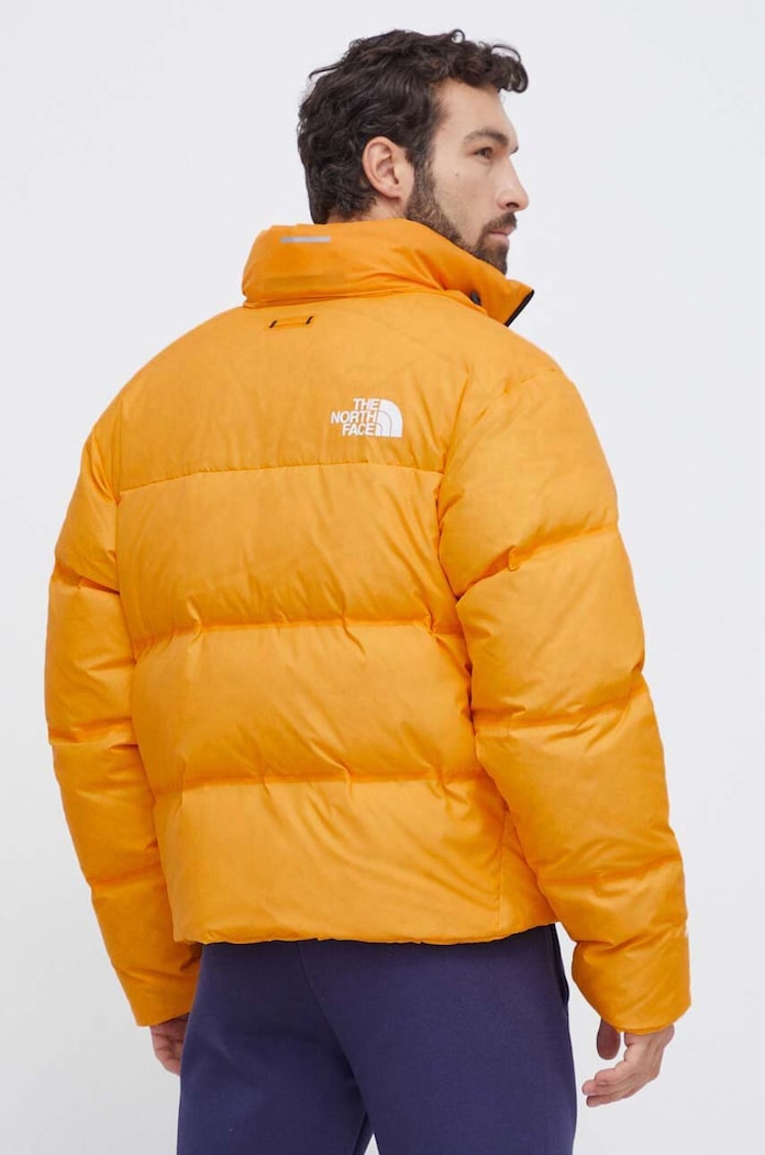 Ρούχα Μπουφάν με επένδυση από πούπουλα The North Face NF0A7UQZ56P1 κίτρινο