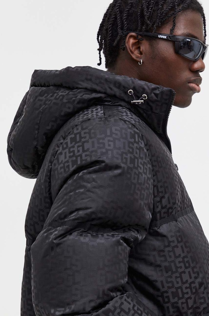 GCDS geaca de puf FW23M170201 negru