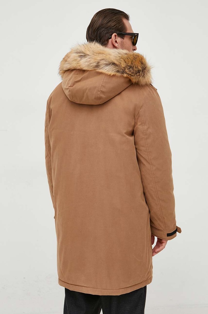 Ρούχα Μπουφάν Michael Kors CF3206A48H μπεζ
