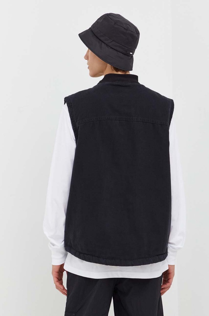 Odzież Dickies bezrękawnik jeansowy DK0A4XFXC401 czarny