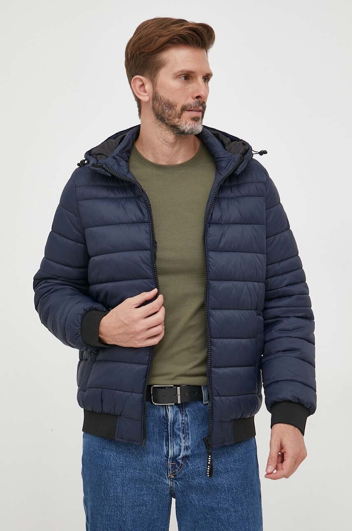 Bunda Pepe Jeans přechodné námořnická modř PM402865.594