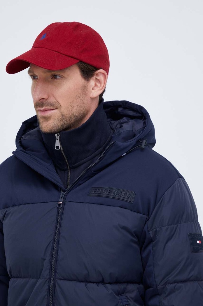 Tommy Hilfiger rövid kabát sötétkék MW0MW32771
