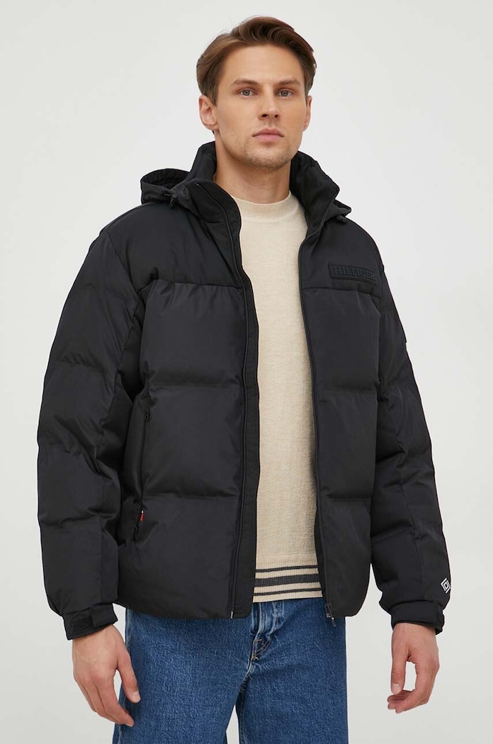 Tommy Hilfiger kurtka pozostałe czarny MW0MW32773