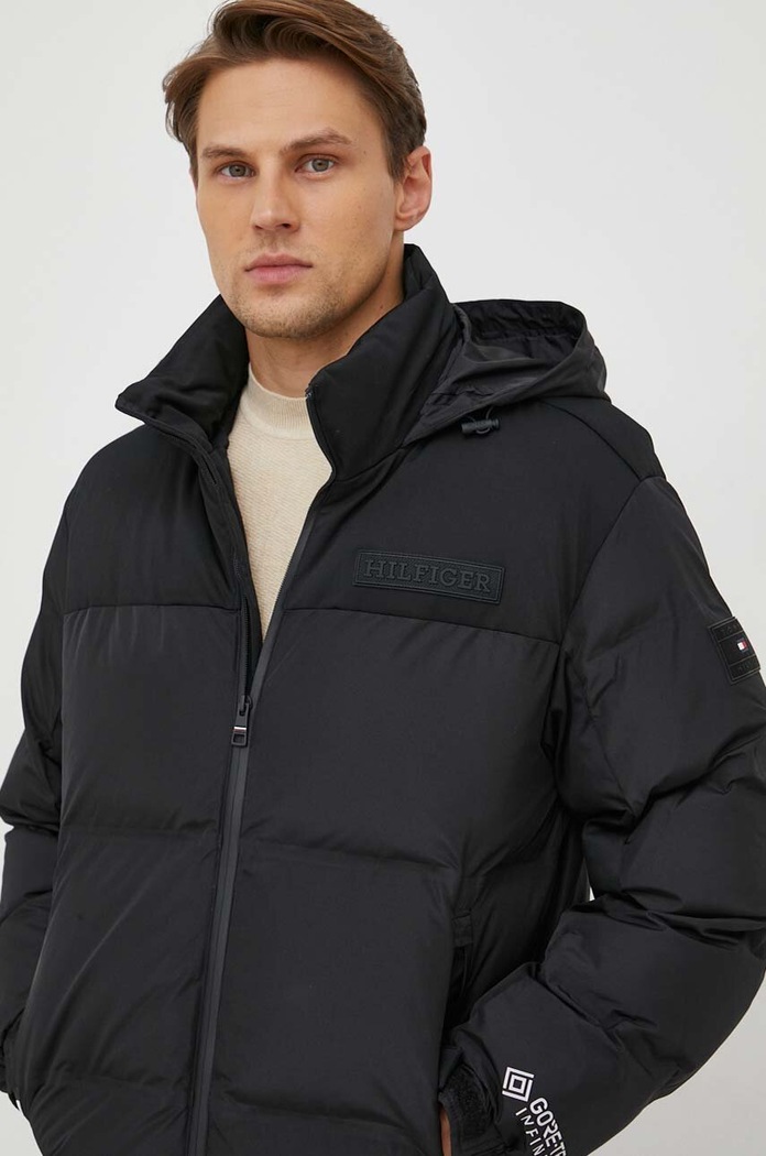 Tommy Hilfiger kurtka czarny MW0MW32773