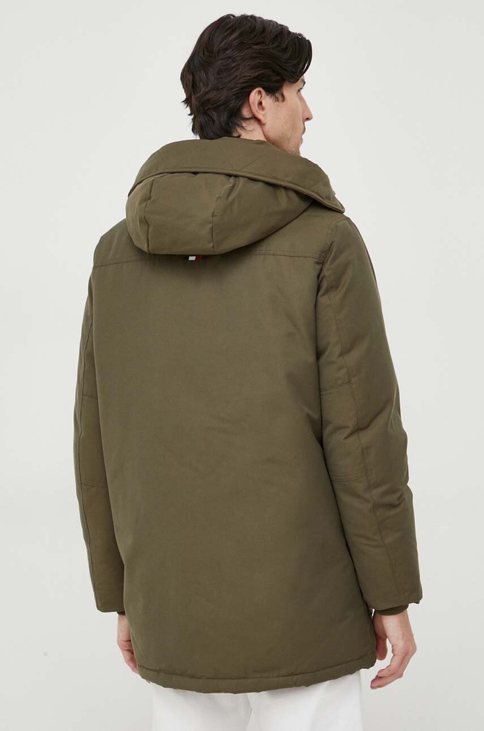Abbigliamento Tommy Hilfiger piumino MW0MW32779 verde