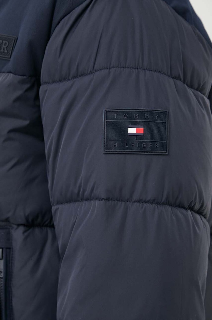Bunda Tommy Hilfiger MW0MW32770 námořnická modř