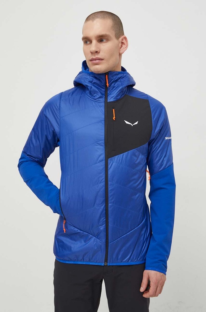 Športová bunda Salewa Ortles Hybrid 00.0000028720 modrá SS26