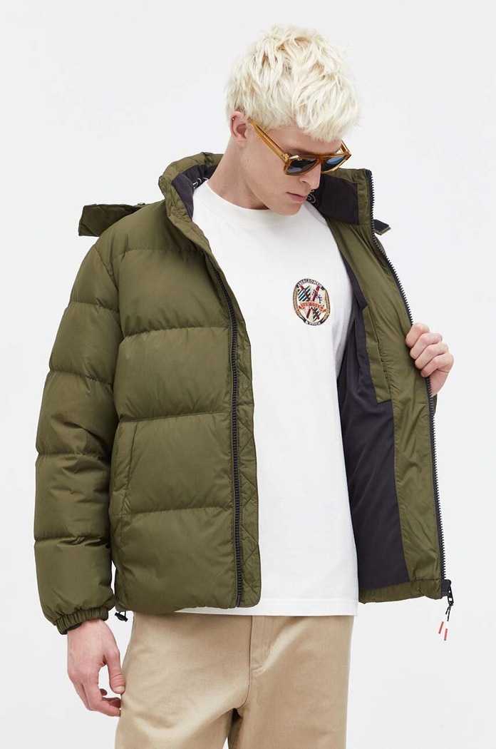 Μπουφάν με επένδυση από πούπουλα Tommy Jeans DM0DM15447