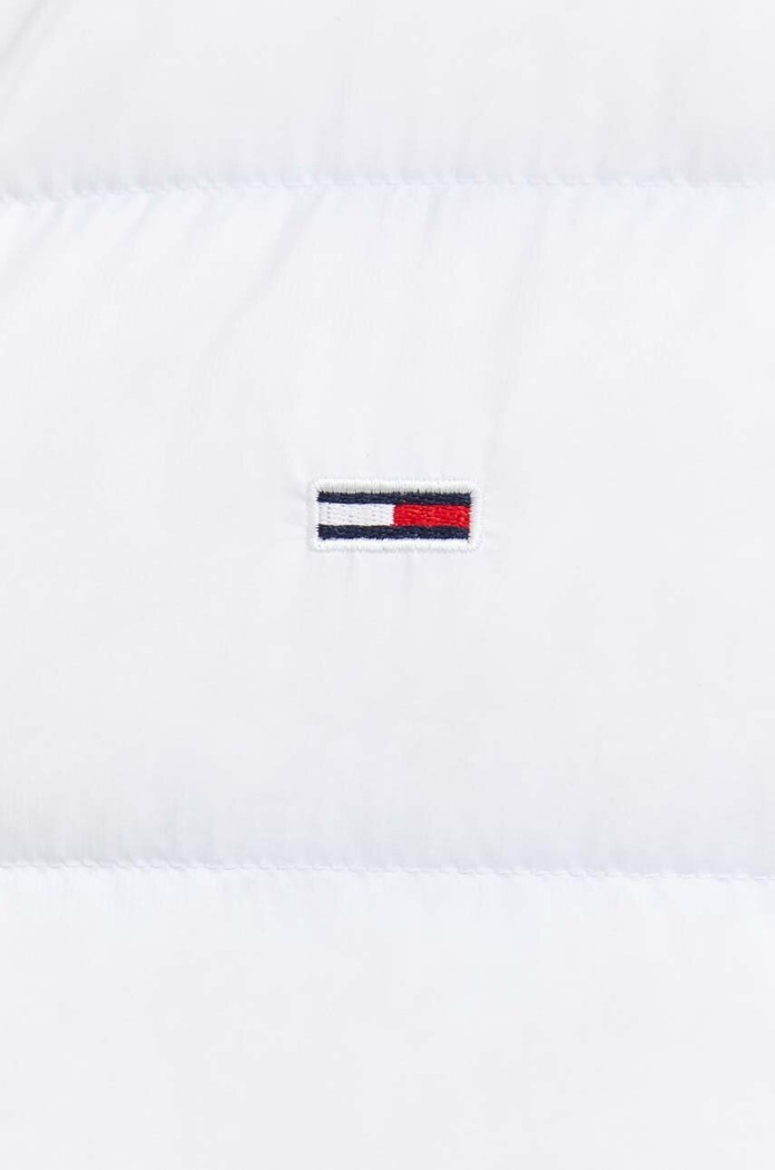 Пухено яке Tommy Jeans DM0DM17233 бял