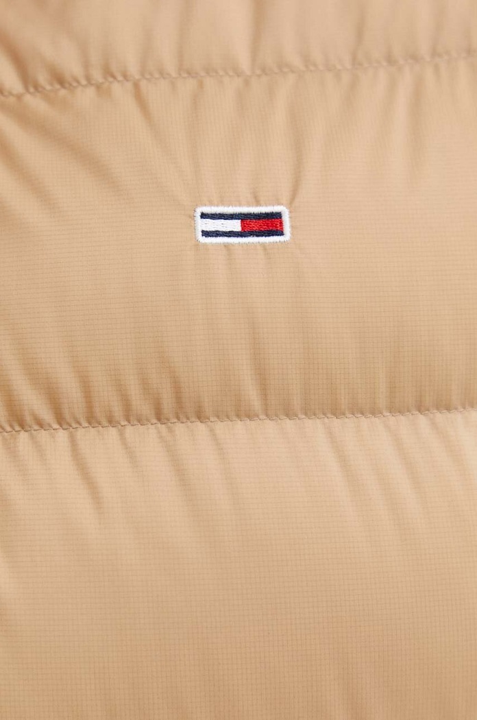 Páperová bunda Tommy Jeans DM0DM17233 béžová