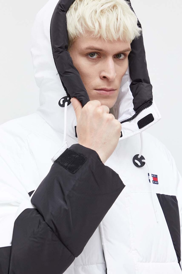 Tommy Jeans rövid kabát DM0DM17662 fehér