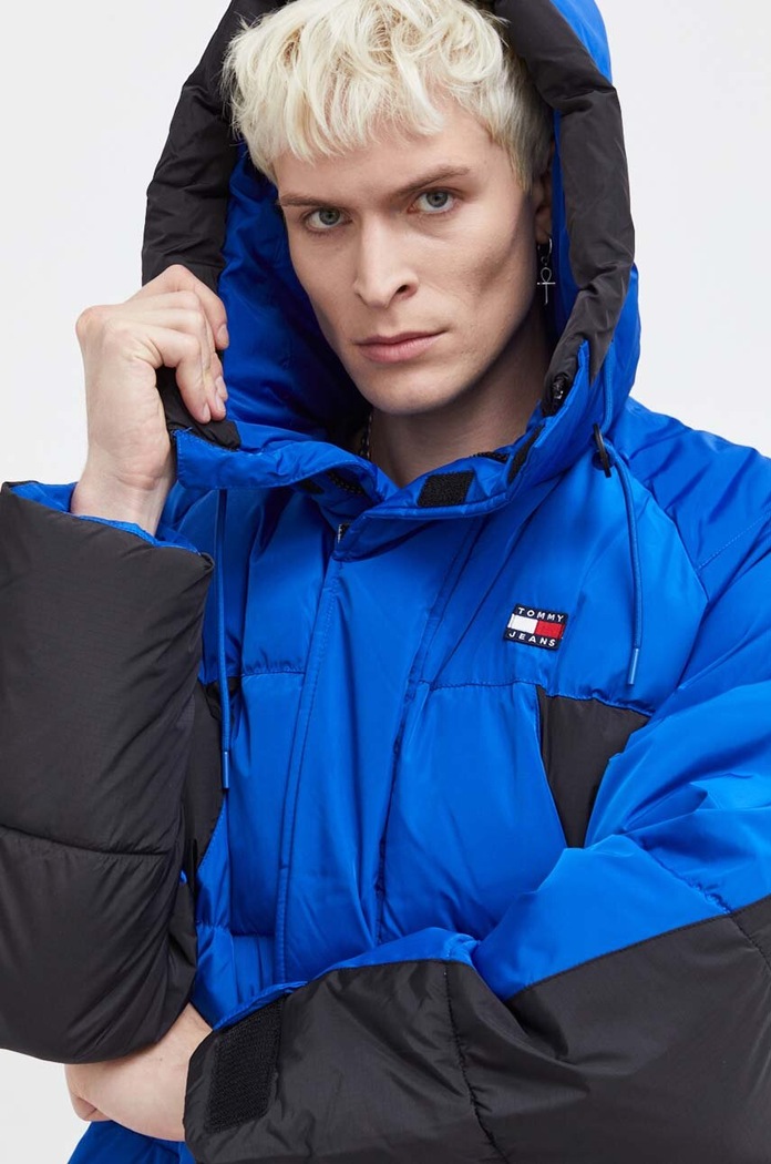 Tommy Jeans kurtka niebieski DM0DM17662