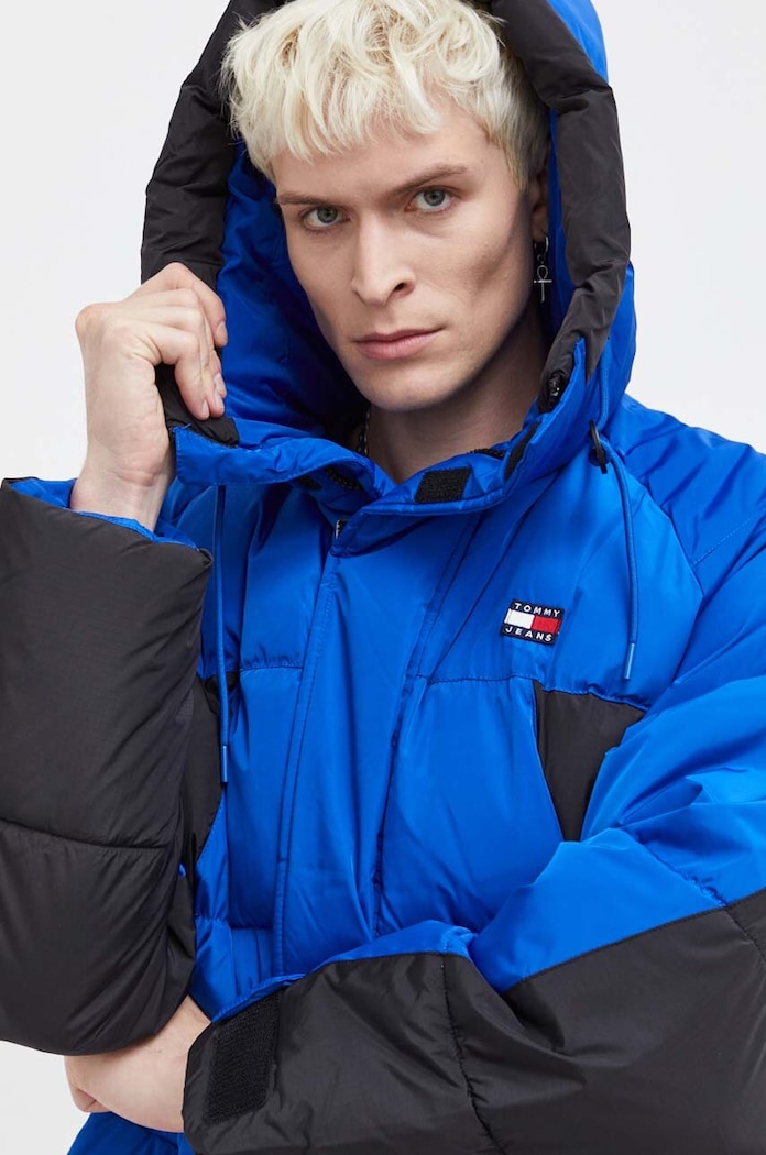Tommy Jeans kurtka niebieski DM0DM17662