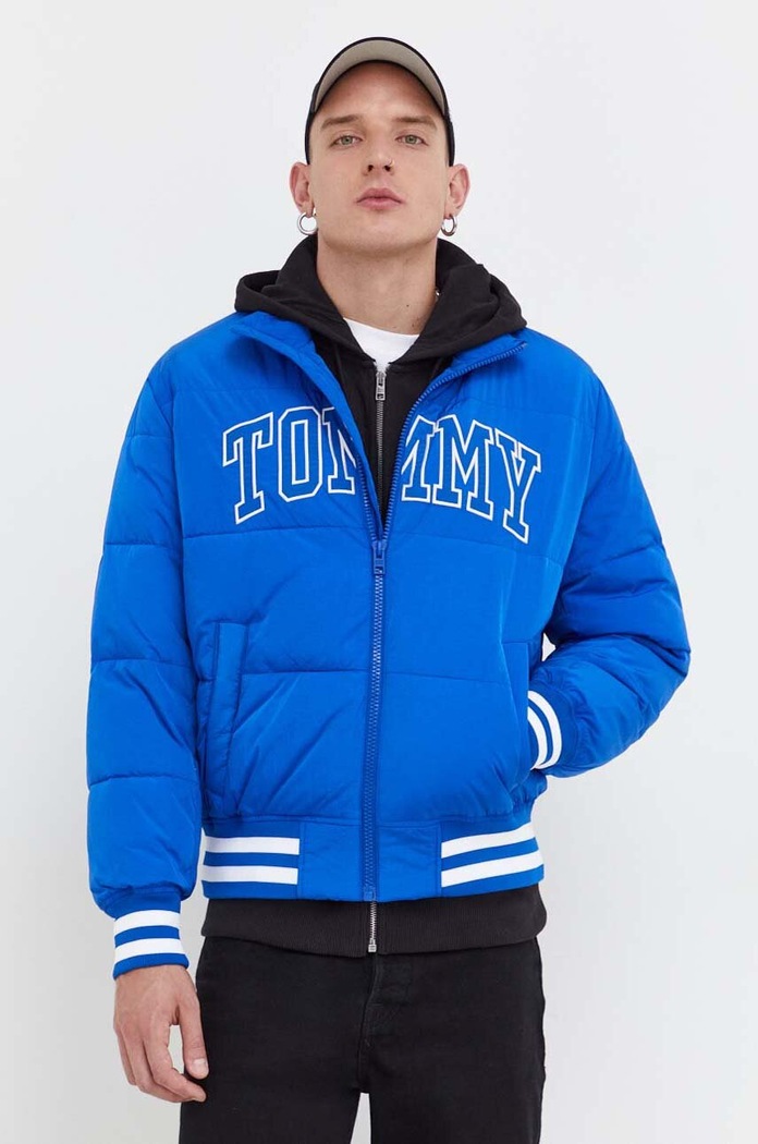 Μπουφάν bomber Tommy Jeans άλλο μπλε DM0DM17479