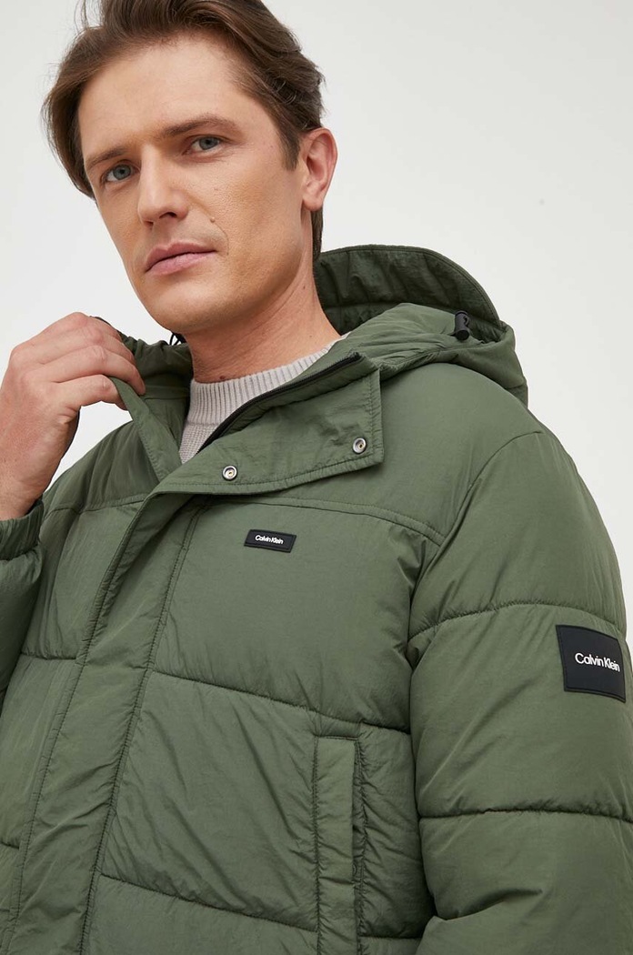 Calvin Klein rövid kabát zöld K10K112228