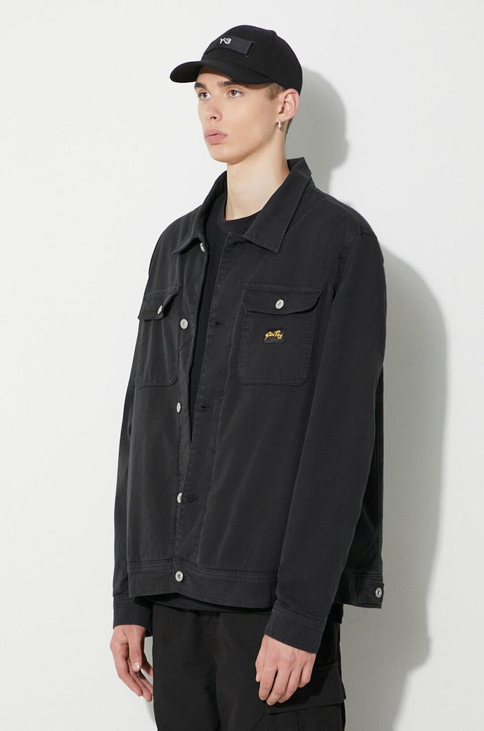 Stan Ray denim jacket TRUCKER JACKET (LINED) black AW2312154