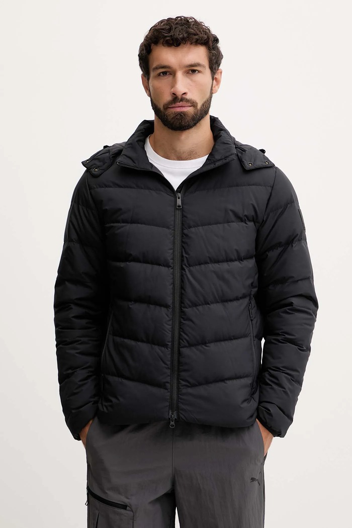 Jack Wolfskin Μπουφάν με επένδυση από πούπουλα Jack Wolfskin Colonius μαύρο 1207431