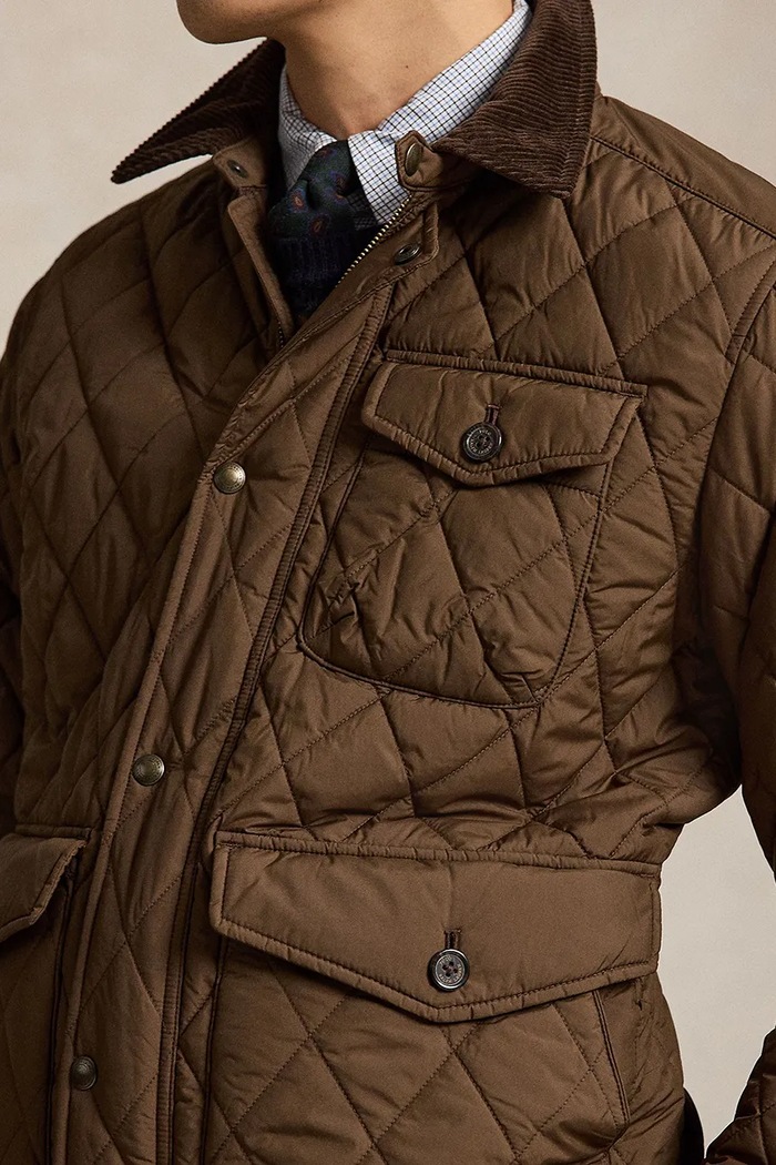 Kurtka męska Polo Ralph Lauren 710847071 brązowy