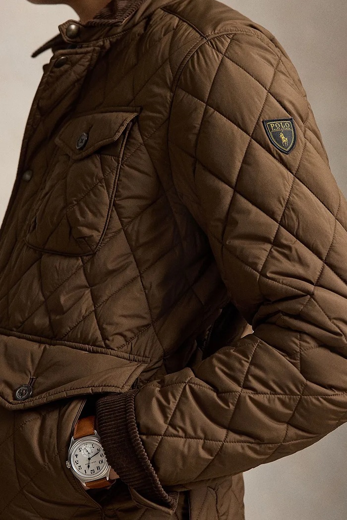 Kurtka męska Polo Ralph Lauren brązowy 710847071