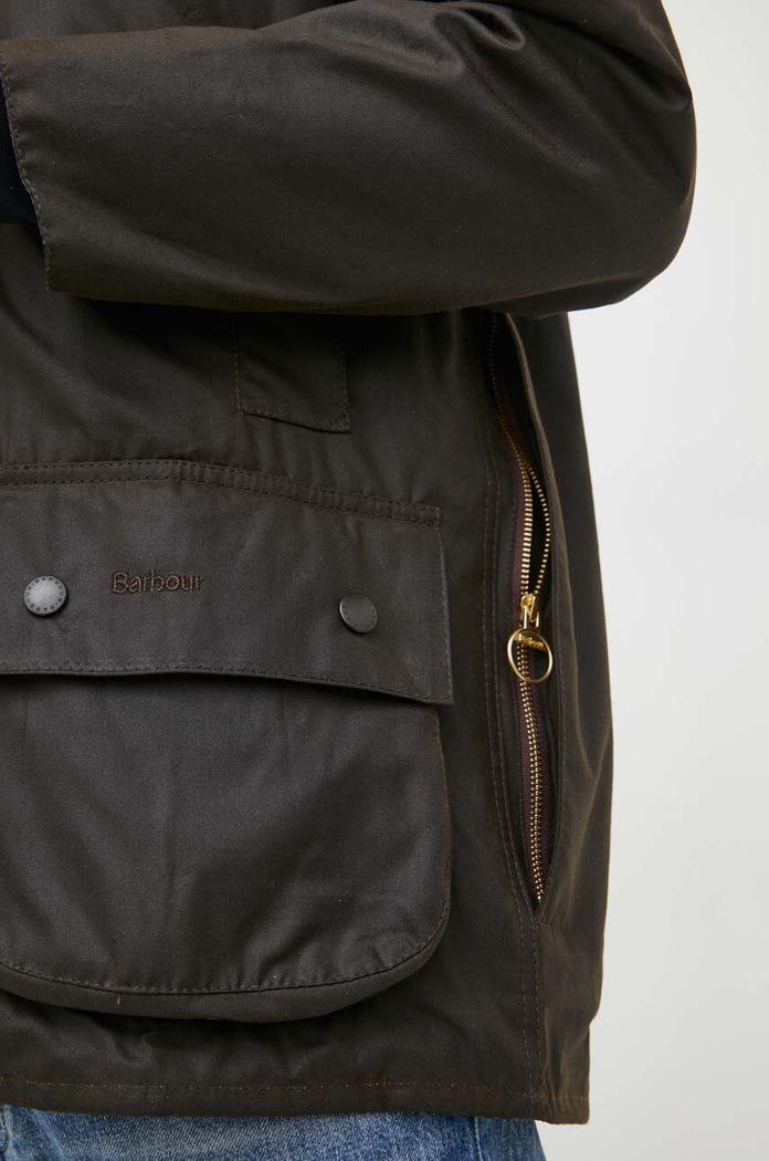 Barbour jachetă de bumbac Classic Beaufort Wax Jacket MWX0002