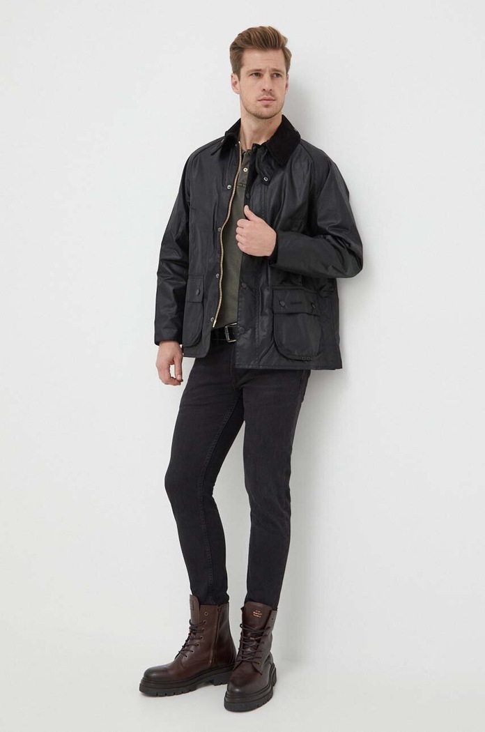 Barbour giacca MWX0018 nero SS26