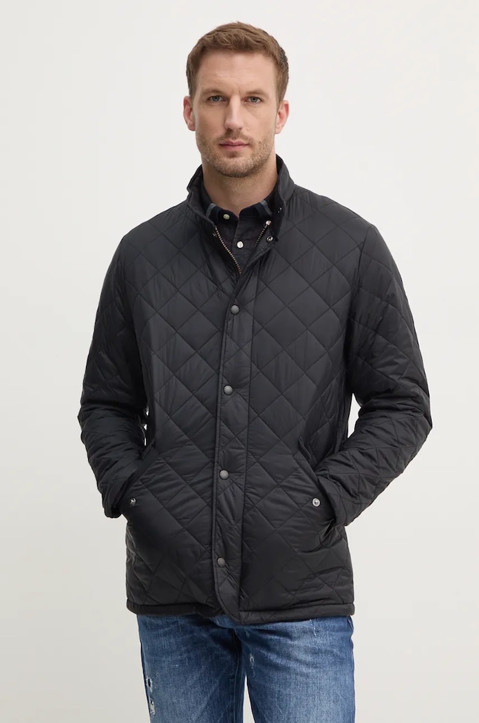 Barbour giacca transitorio nero MQU0007