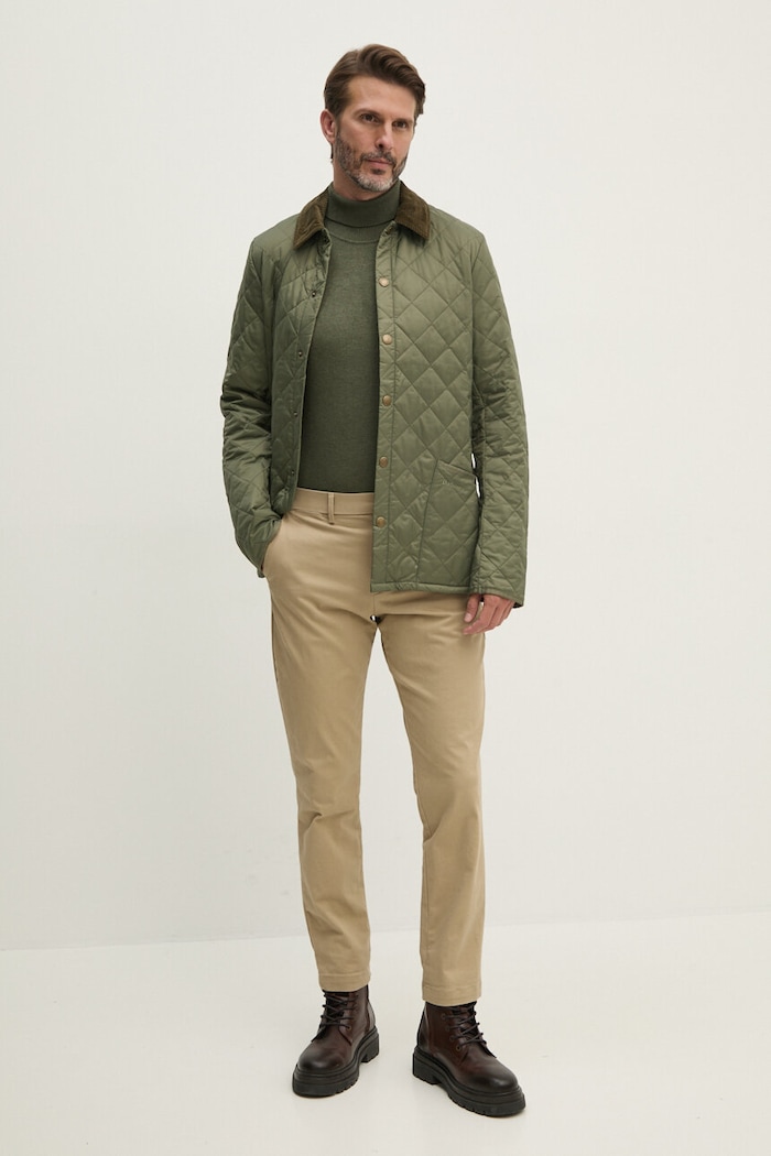 Barbour kurtka Heritage Liddesdale Quilted Jacket MQU0240 zielony AA00