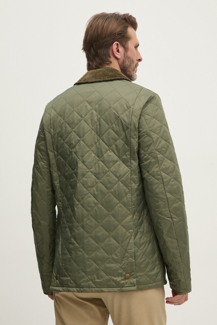 Odzież Barbour kurtka Heritage Liddesdale Quilted Jacket MQU0240 zielony
